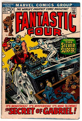 Buy Fantastic Four #121 - The Mysterious Mind-Blowing Secret Of Gabriel! • 18.97£