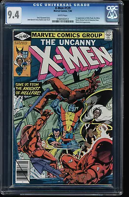 Buy X-men #129 Cgc 9.4 White Pages 1st App Of Kitty Pride Cgc #0180593012 • 308.01£