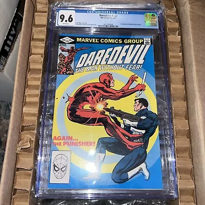 Buy Daredevil #183 (1982) CGC Graded 9.6 1st Meeting Of Daredevil & Punisher ID • 91.90£