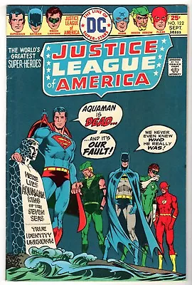 Buy Justice League Of America #122, Fine - Very Fine Condition • 10.39£