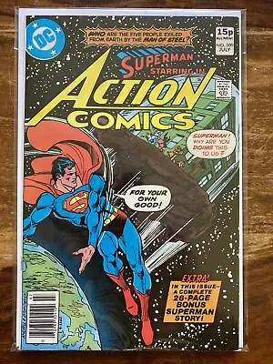Buy Action Comics 509. 1980. 1st Appearance Of The Psychic Enforcer. FN+ • 2.99£