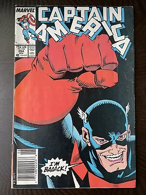 Buy Captain America 354 | 1st App, Cover US Agent | 1989 | Marvel | Low Grade • 6.64£