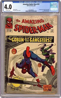 Buy Amazing Spider-Man #23 CGC 4.0 1965 4202680004 • 176.94£