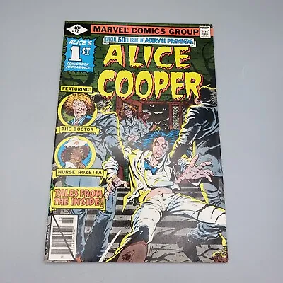 Buy Marvel Premiere Vol 1 #50 October 1979 Alice Cooper From The Inside Comic Book • 55.60£