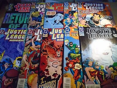 Buy JUSTICE LEAGUE AMERICA #91-100 Lot Of 10 DC 1993 1994 VF/NM • 14.95£
