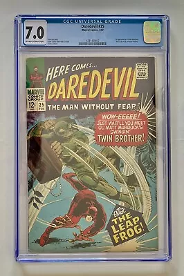 Buy Daredevil #25 CGC 7.0 Marvel Comics 1967  1st App' Of Mike Murdoch • 5£