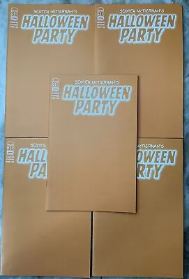 Buy Lot Of (5) Scotch McTiernan’s Halloween Party One Shot Orange Sketch Variant • 15.89£