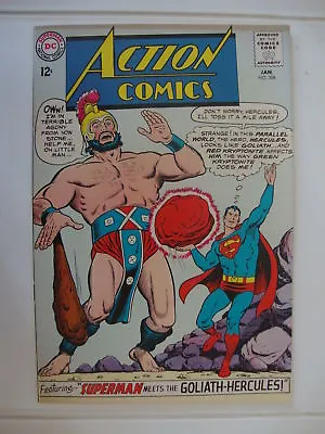 Buy Action #308 F Superman Meets The Goliath Hercules • 21.33£