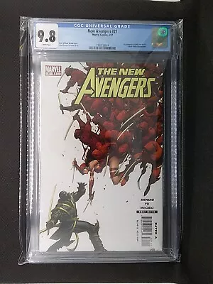 Buy New Avengers #27 CGC 9.8 - 1st Clint Barton Hawkeye As Ronin • 47.66£
