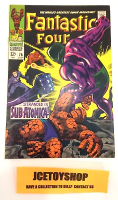 Buy 1968 Marvel Comics - Fantastic Four 76 - Silver Age • 23.74£