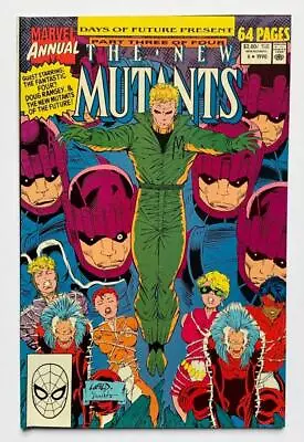 Buy The New Mutants Annual #6. (Marvel 1990) NM- Condition Classic. • 13.88£