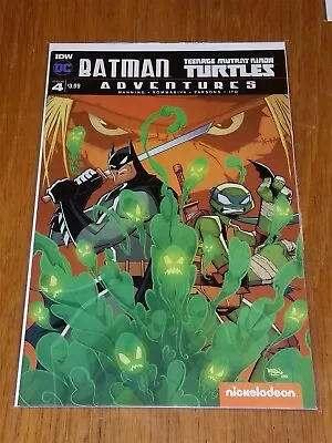 Buy Batman Teenage Mutant Ninja Turtles Adventure #4 Nm+ 9.6 Or Better February 2017 • 4.95£
