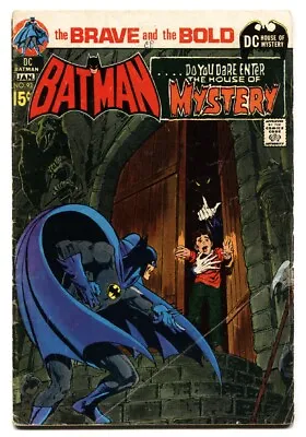 Buy Brave And The Bold  #93 1970 Batman- House Of Mystery Neal Adams • 40.78£