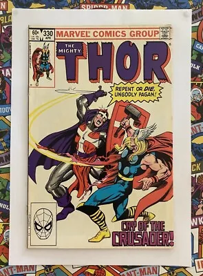 Buy THOR #330 - APR 1983 - 1st CRUSADER APPEARANCE! - VFN- (7.5) CENTS COPY! • 5.99£