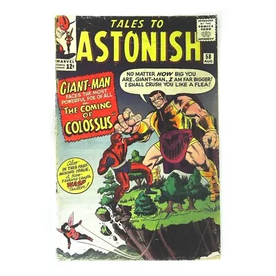 Buy Tales To Astonish (1959 Series) #58 In Good + Condition. Marvel Comics [a  • 30.19£