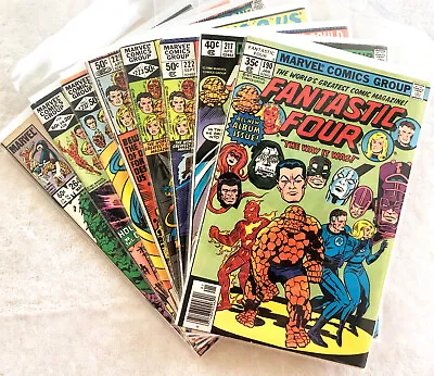 Buy Fantastic Four #190 #217 #222 #223 #229 #237 #239 #264 Eight Issue Discount Run! • 19.76£