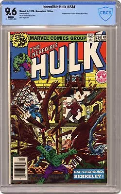 Buy Incredible Hulk #234 CBCS 9.6 Newsstand 1979 21-157CCF5-015 • 118.59£