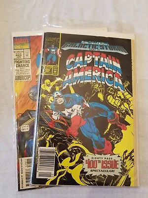 Buy Captain America Vol.1 400-newsstand VF And 428 VF/NM • 3.96£