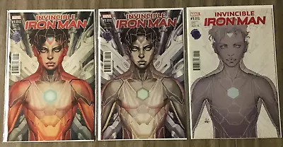 Buy Invincible Iron Man #1 Artgerm Color Copic Sketch Legacy Variant Set • 39.83£