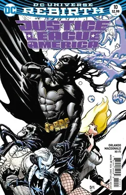 Buy Justice League Of America #10 (NM)`17 Orlando/ MacDonald (Cover B) • 2.95£