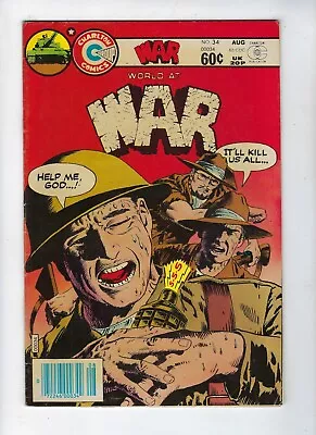 Buy War # 34 (Charlton Comics, Aug 1982) VG+ • 3.95£