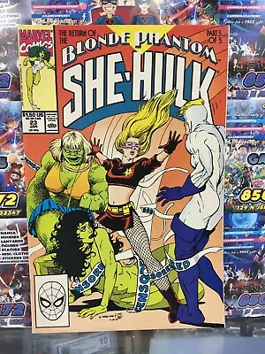 Buy She-Hulk The Return Of The Blonde Phantom #23 Jan 1991 FREE SHIPPING • 15.80£