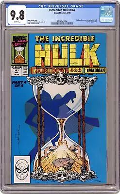 Buy Incredible Hulk #367 CGC 9.8 1990 4264042004 • 53.57£