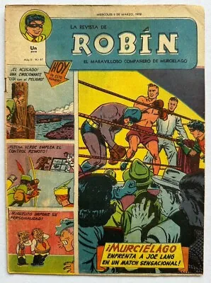 Buy Detective Comics Nº 174  Batman Robin Green Arrow Muchnik Argentina Spanish 1952 • 40.02£