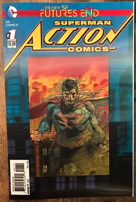 Buy Action Comics Futures End #1 Superman Kent Lenticular 3-D Variant A NMM 2014 • 3.19£