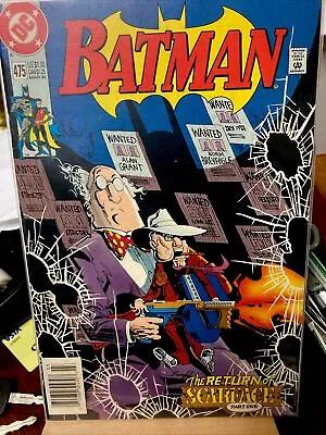 Buy Batman 475 NEWSSTAND KEY 1st Renee Montoya DC 1992 Grant Breyfogle Scarface • 15.83£