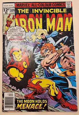 Buy IRON MAN #109 Marvel Comics 1978 All 1-332 Listed! (6.5) Fine+ • 7.12£