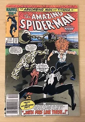 Buy 1986 Marvel The Amazing Spider-Man #283 Dec  • 50.47£