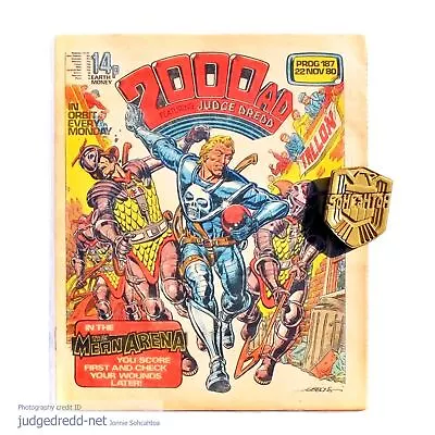 Buy 2000AD Prog 187 Star Wars Item Judge Dredd Comic  22 11 80 1980 UK (c . • 1.99£