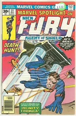 Buy MARVEL SPOTLIGHT (1971) 31 FN VF NICK FURY Marvel COMICS • 6.32£