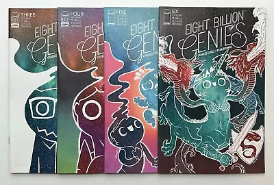 Buy EIGHT BILLION GENIES #3-6 (NM), Various Printings, Image 2022 • 9.53£