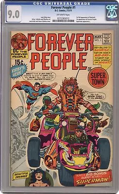 Buy Forever People #1 CGC 9.0 1971 0272383012 1st Full App. Darkseid • 227.05£