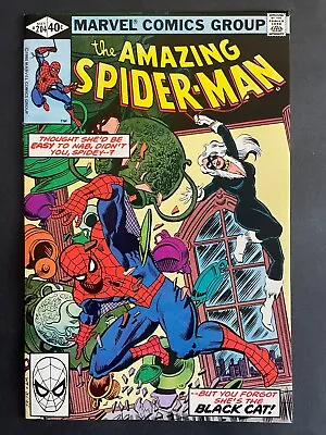 Buy Amazing Spider-Man #204 - Black Cat Marvel 1980 Comics NM • 12.82£