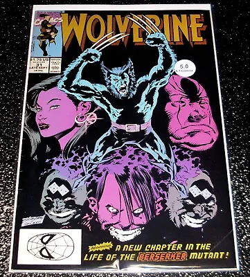 Buy Wolverine 31 (5.0) 1st Print 1990 Marvel Comics - Flat Rate Shipping • 2.40£