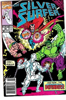 Buy The Silver Surfer #58 Marvel Comics • 4.99£