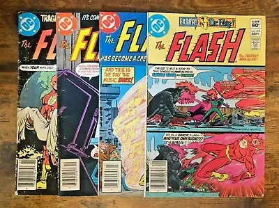 Buy Flash #304, 305, 307, 313 (1st Series) Bronze Age - FN+ To VF- • 9.50£