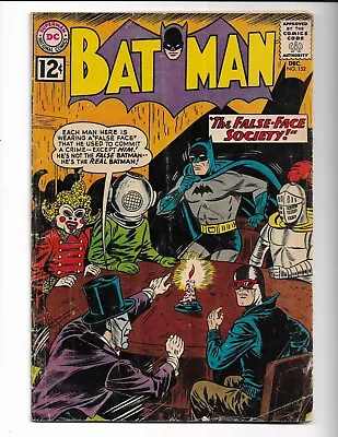 Buy Batman 152 - G 2.0 - Commissioner Gordon - Robin - Bat-hound - Joker (1962) • 35.98£