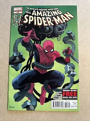 Buy Amazing Spider-man #699 First Print Marvel Comics 2013 Origin Of Morbius • 6.43£