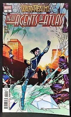Buy War Of The Realms New Agents Of Atlas #1 3rd Print Variant 2019 Marvel Comics • 47.49£