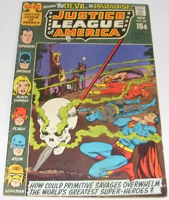 Buy Justice League Of America No 84 DC Comic From November 1970 Batman Bronze Age • 3.99£