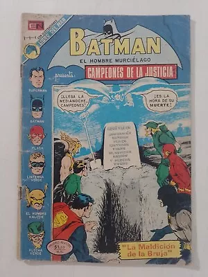 Buy JUSTICE LEAGUE OF AMERICA #103 1972 Spanish Batman #689 Novaro Mexico '83 • 39.41£