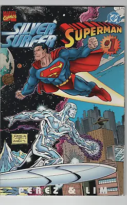 Buy Silver Surfer Superman #1 Marvel DC Crossover 1996 Versus VS • 14.17£