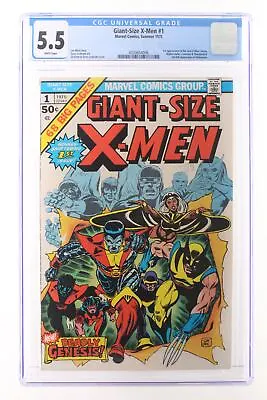 Buy Giant-Size X-Men #1 - Marvel Comics 1975 CGC 5.5 1st Appearance Of The New X-Men • 1,497.81£