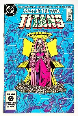 Buy Tales Of The Teen Titans #46 Signed By Marv Wolfman DC Comic • 9.46£
