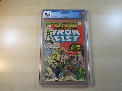 Buy Marvel Premiere #25 Bronze Age Early Iron Fist Angar Cgc 9.6 Wp White Pages • 189.75£