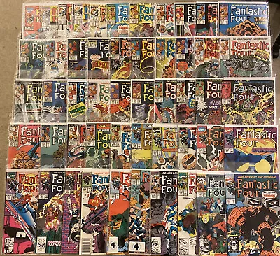 Buy Fantastic Four #300-400 101 Marvel Comic Books Roger Stern Buscema Thing 1987 • 316.24£